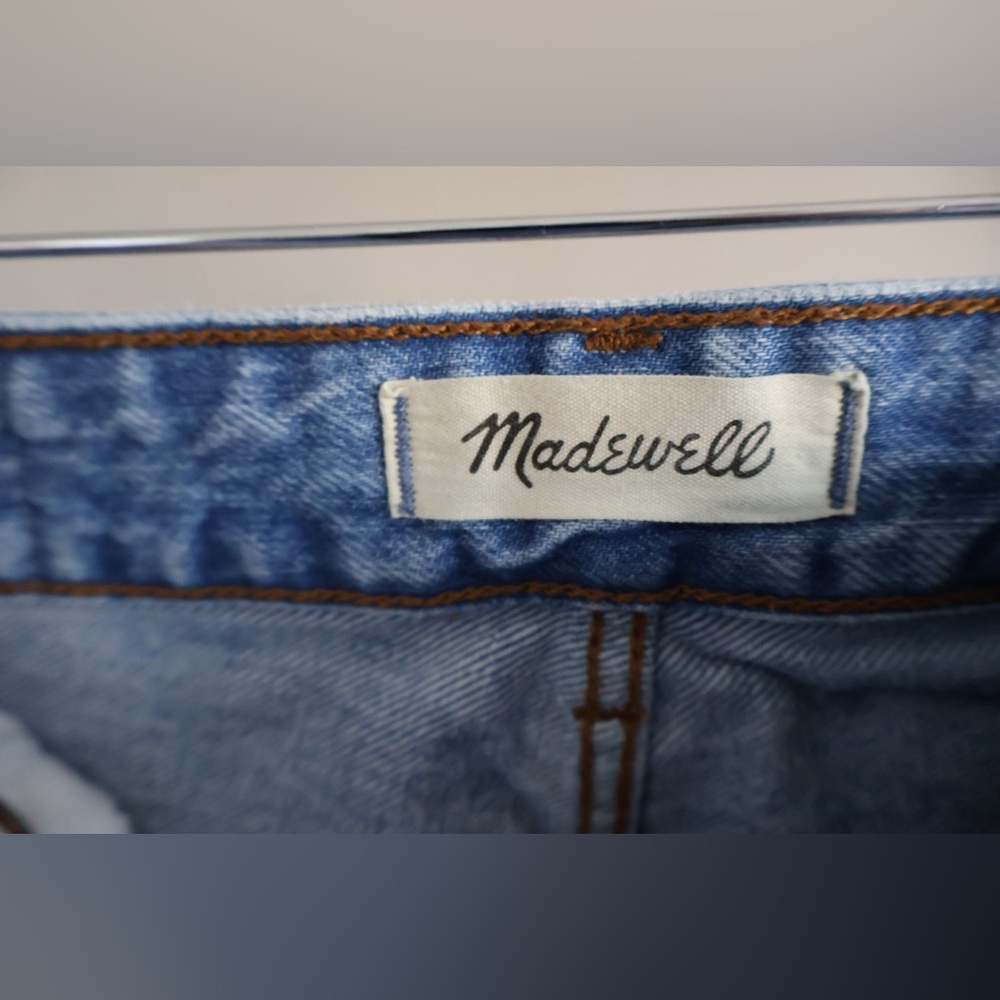 Madewell Curvy 90s Straight Medium Wash Jeans Women’s Size 28 - Picture 4 of 8